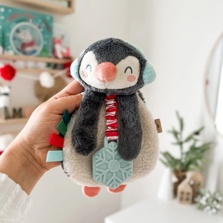 Itzy Ritzy Teether Itzy Lovey™ Holiday Penguin Plush + Teether Toy
