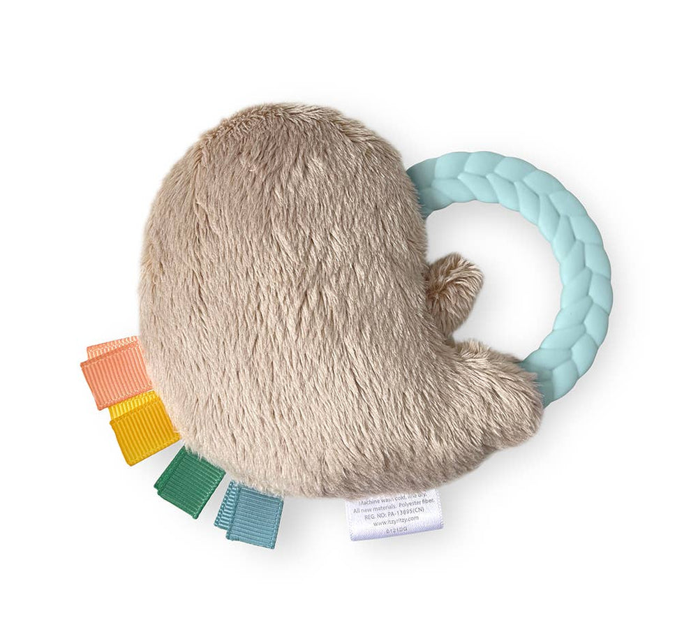 Itzy Ritzy Teether Sloth Ritzy Rattle Pal™ with Teether