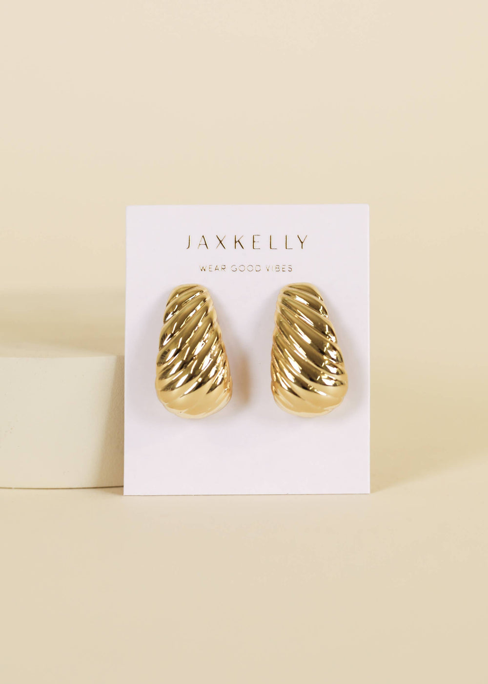 JaxKelly Earrings Bold Swirl - Earring