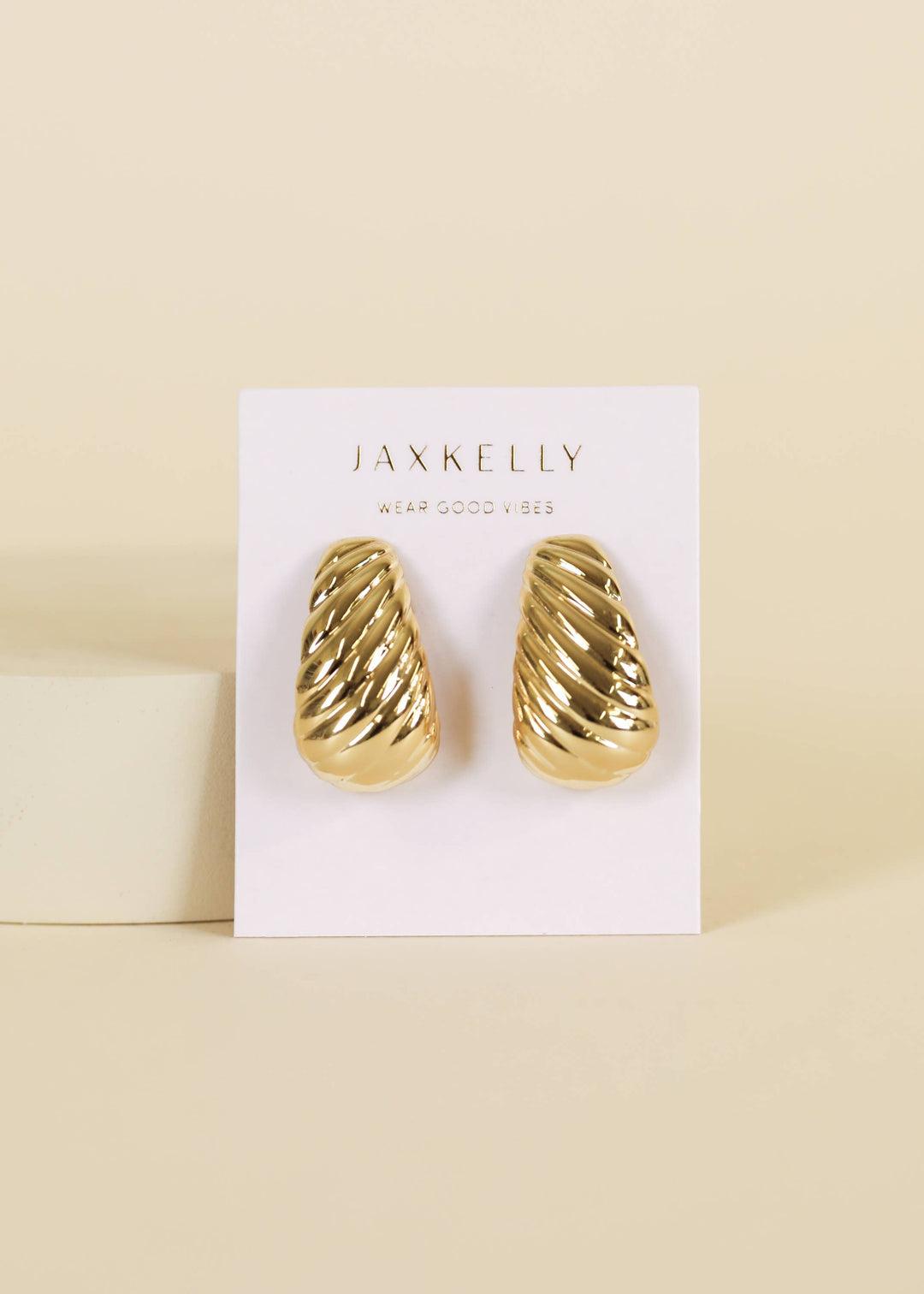 JaxKelly Earrings Bold Swirl - Earring