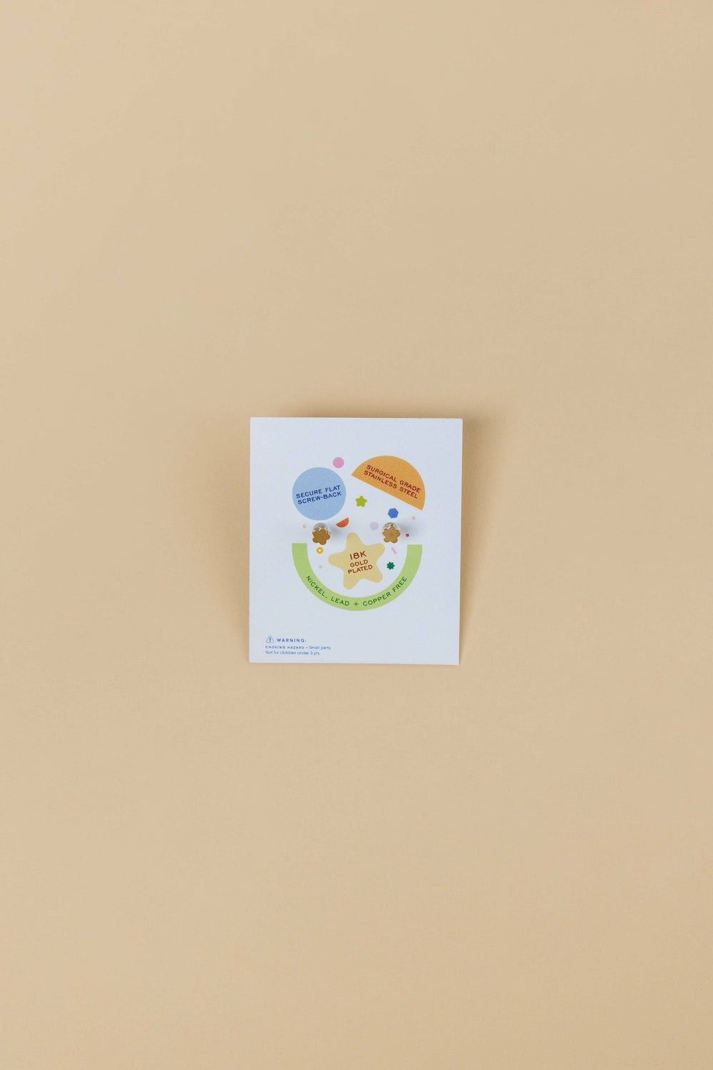 JaxKelly Fashion Artist Palette Enamel Flat Back Earrings