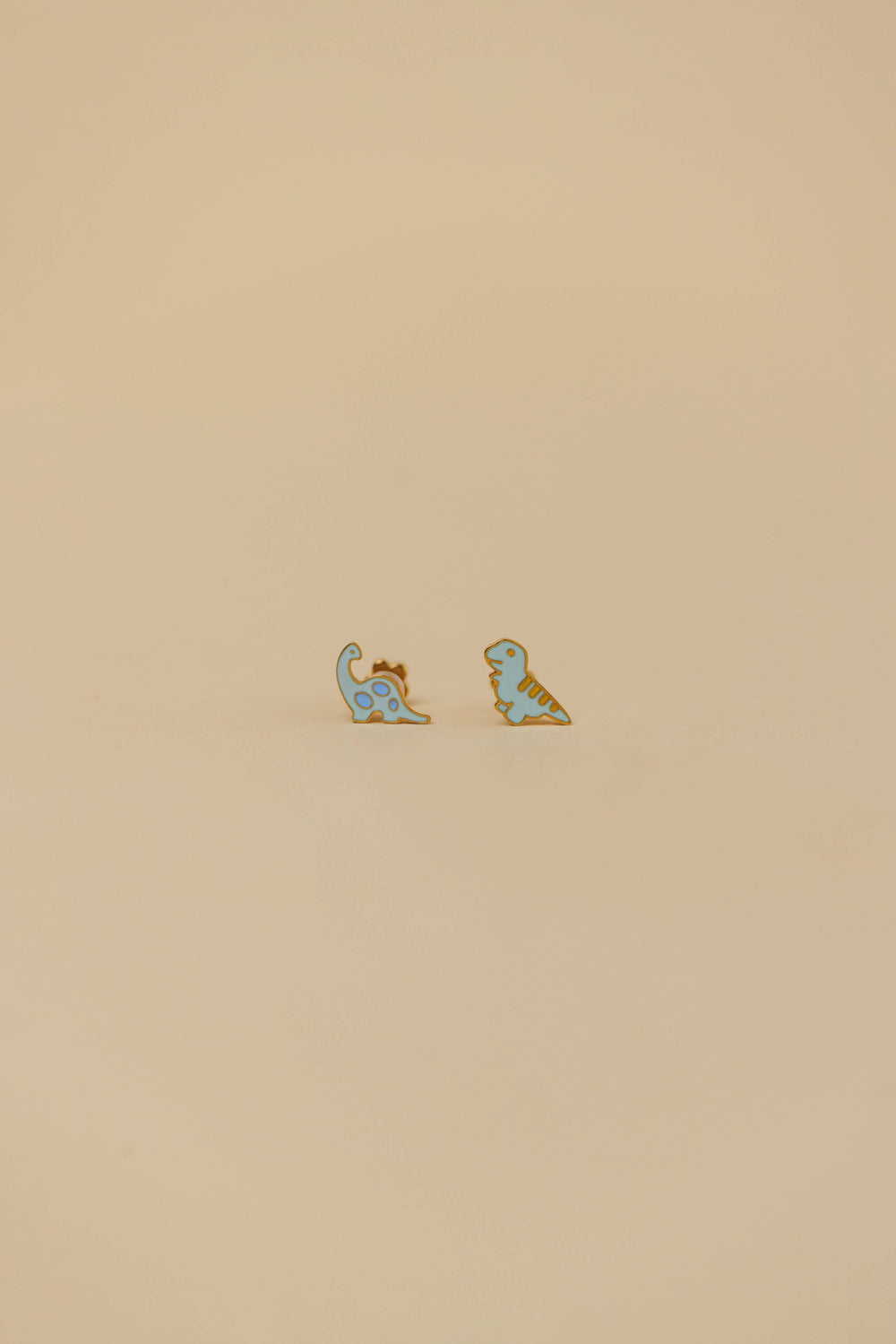 JaxKelly Fashion Dinosaur Enamel Flat Back Kids Earrings