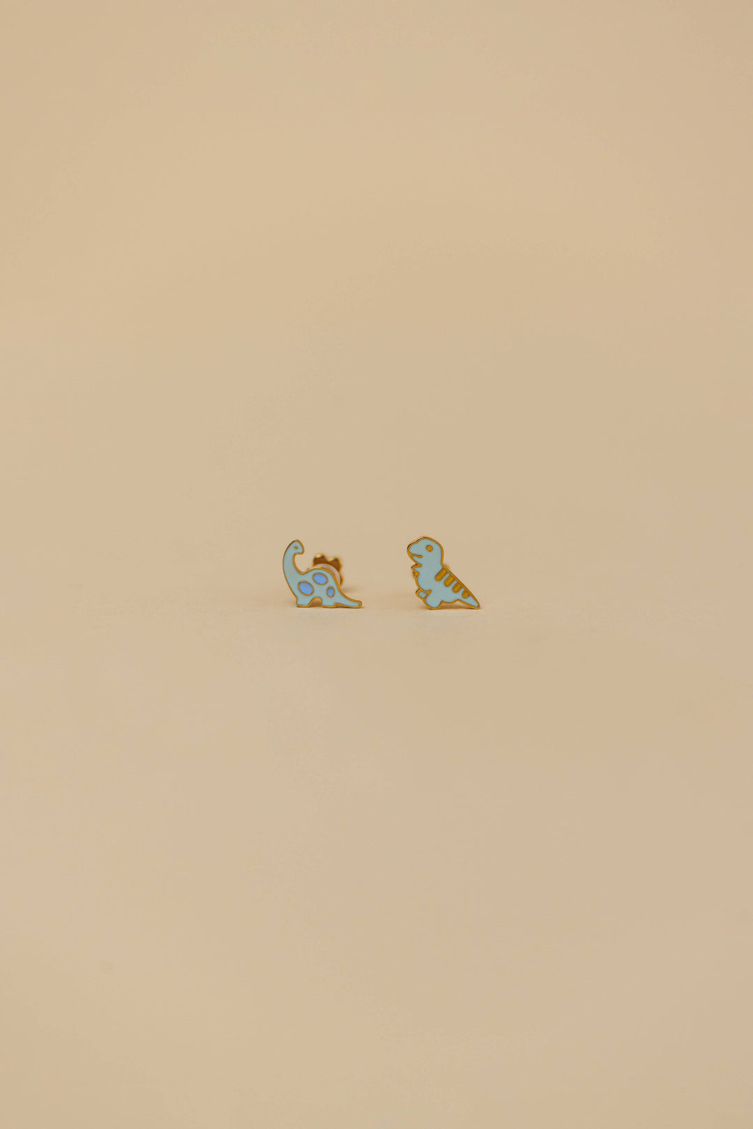 JaxKelly Fashion Dinosaur Enamel Flat Back Kids Earrings