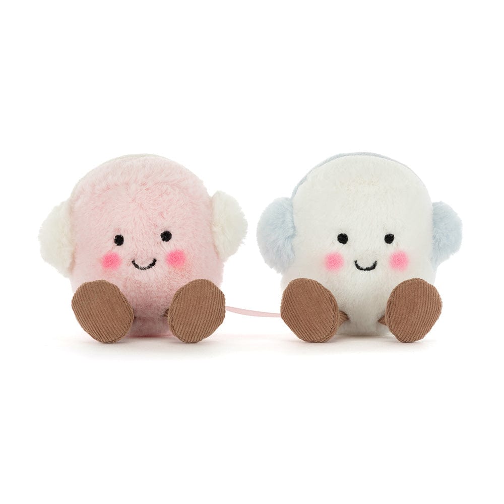 Jellycat Gifts Amuseables Toastie Pink and White Marshmallows | Jellycat