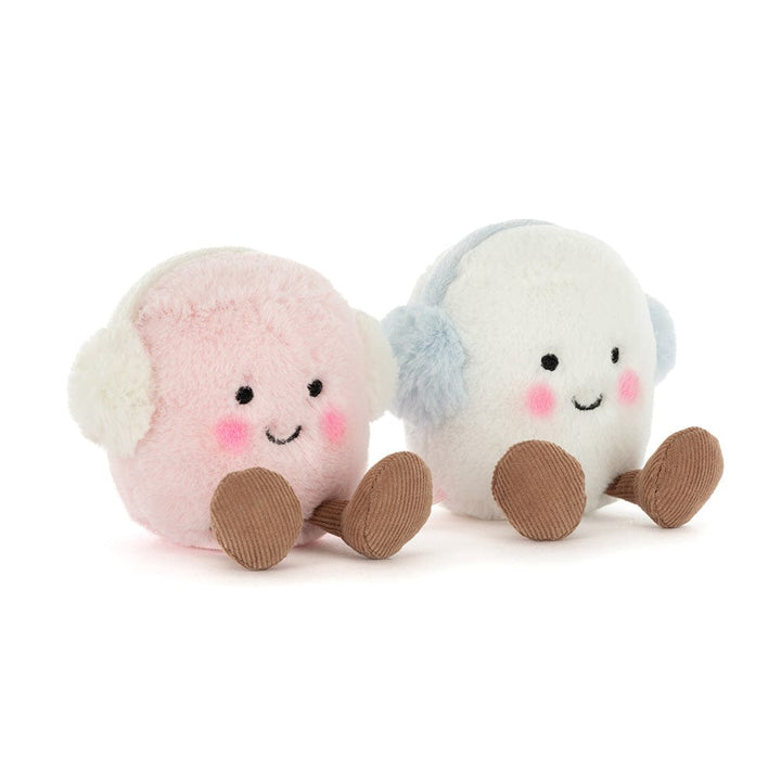 Jellycat Gifts Amuseables Toastie Pink and White Marshmallows | Jellycat