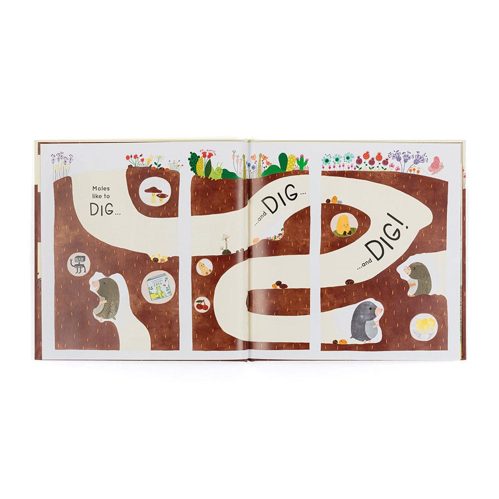Jellycat Gifts Muswell Mole and the Buried Treasure Book | Jellycat