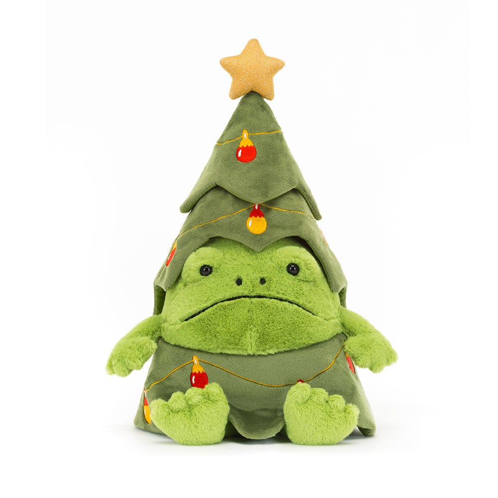 Jellycat Holiday Christmas Tree Ricky Rain Frog | Jellycat
