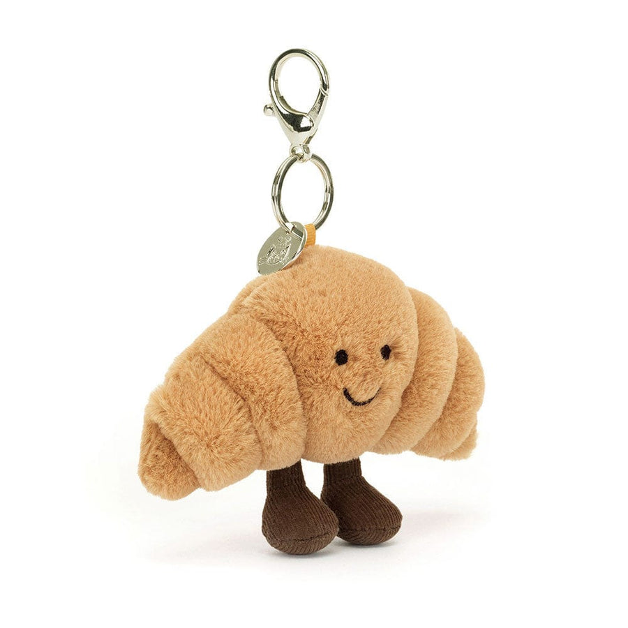 Jellycat Plush Amuseables Croissant Bag Charm