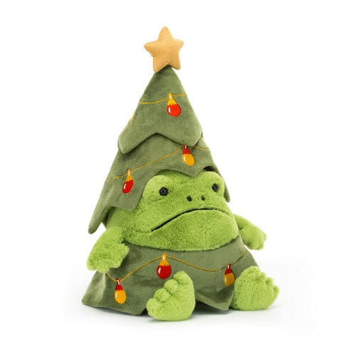 Jellycat Plush Christmas Tree Ricky Rain Frog | Jellycat
