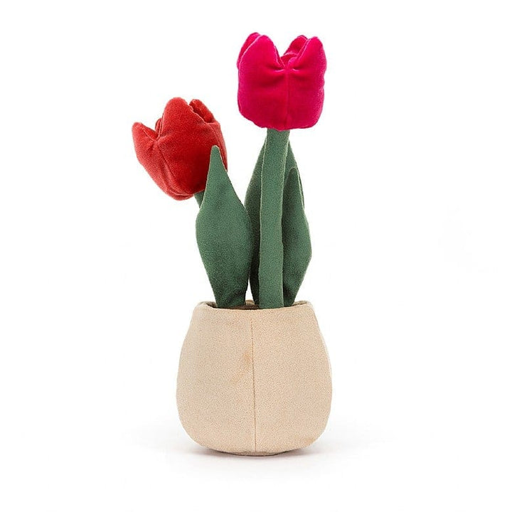 Jellycat Plush Toy Amuseable Tulip Pot