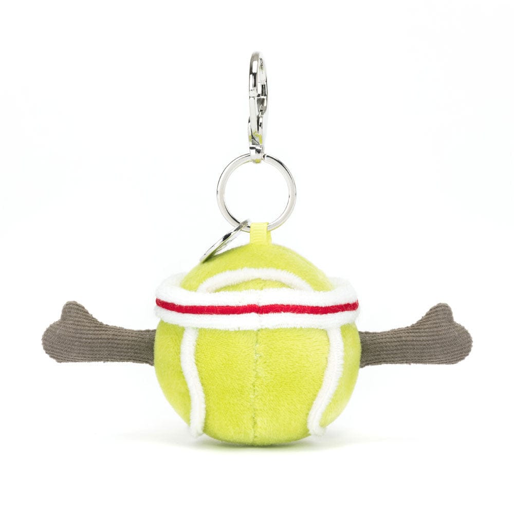 Jellycat Plush Toy Amuseables Sports Tennis Bag Charm