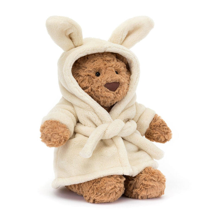 Jellycat Plush Toy Bartholomew Bear Bathrobe