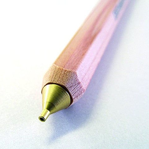 JPT America Pencil OHTO Wooden Mechanical Pencil with Eraser 0.5mm - Natural