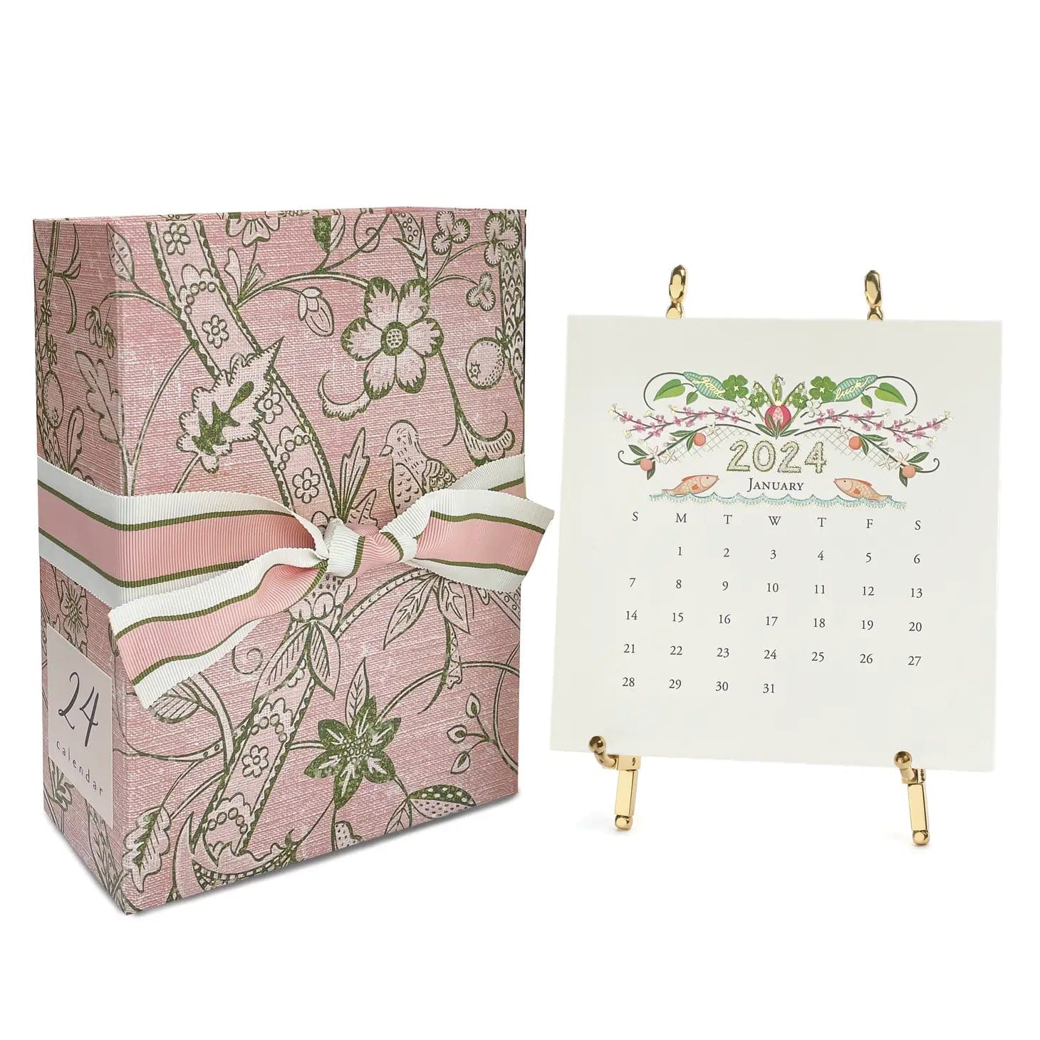 Karen Adams 2024 Classic Desk Calendar Paper Luxe
