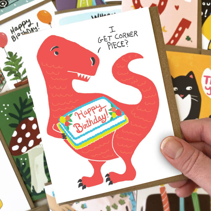 Kat French Design Cards Birthday Corner Piece