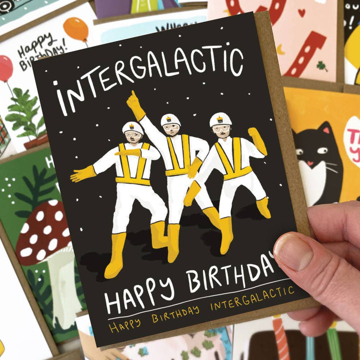 Kat French Design Cards Intergalactic Birthday Card
