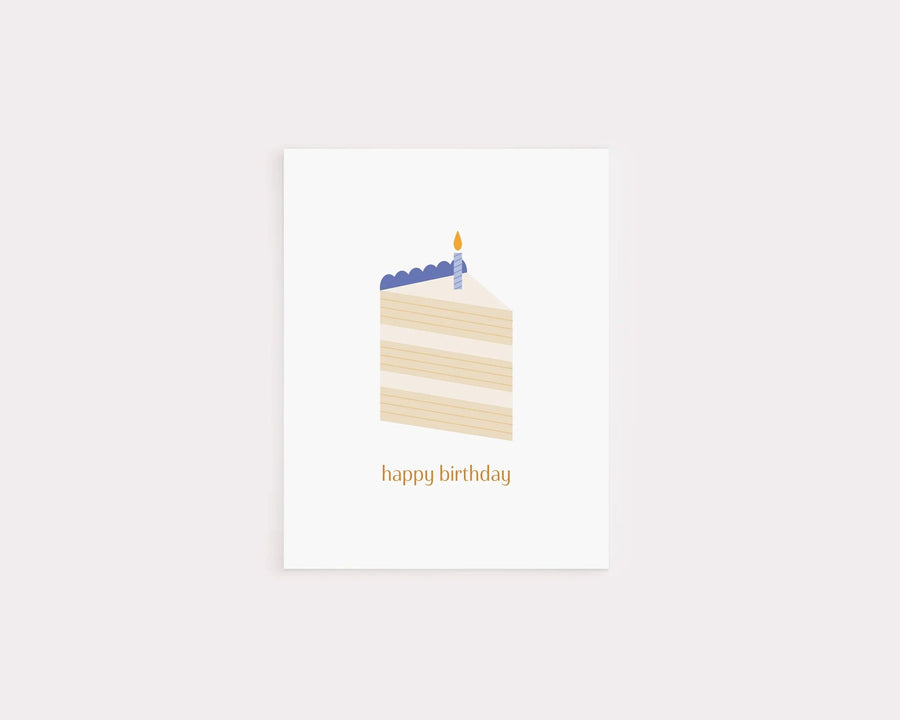 KGS Design Studio Card Vanilla Cake Birthday Card