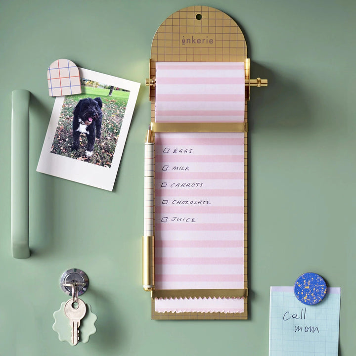 Kikkerland Gifts Inkerie Magnetic Note Roller