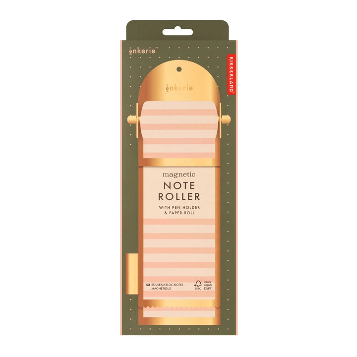 Kikkerland Gifts Inkerie Magnetic Note Roller