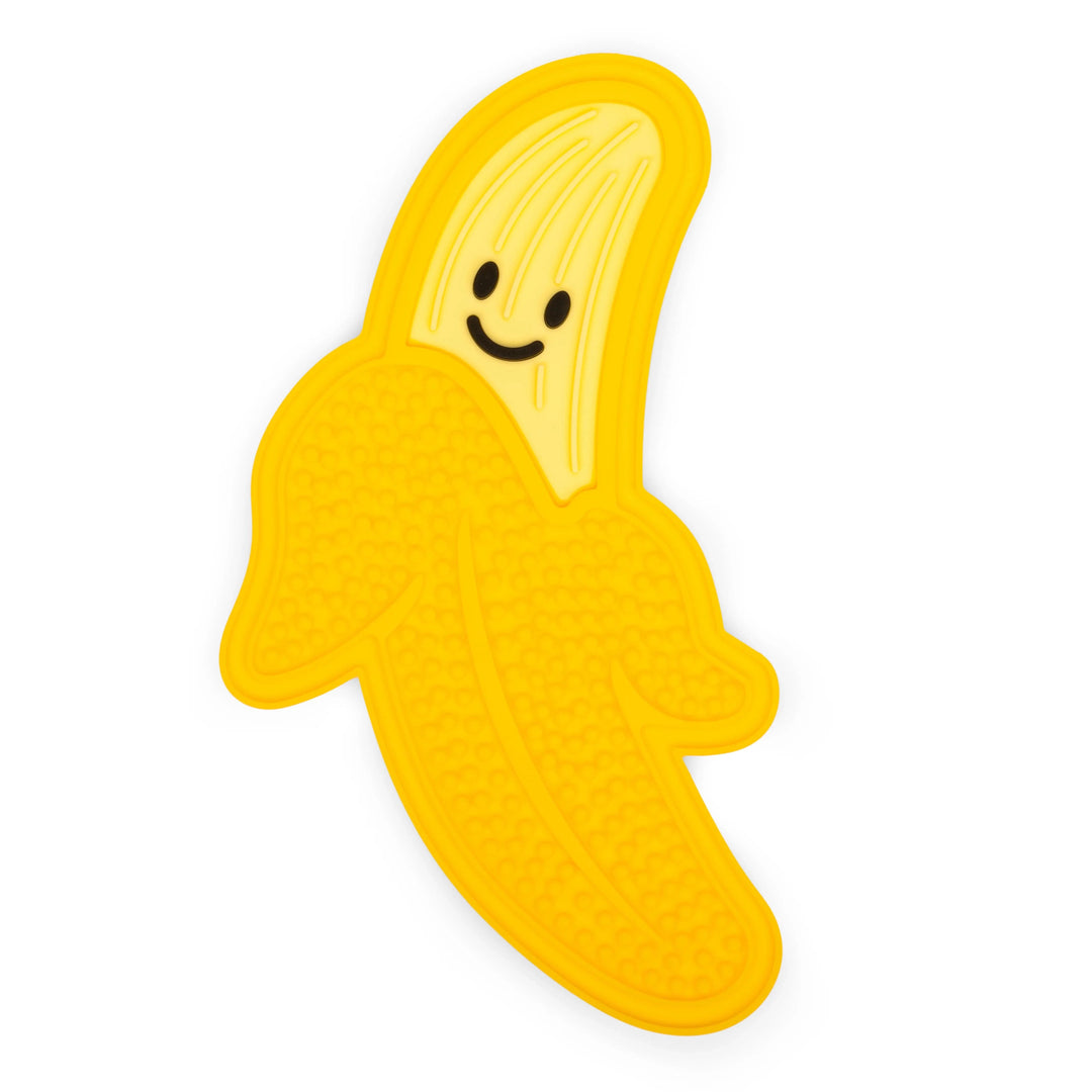 Kikkerland Gifts Kobe Banana Lick Mat