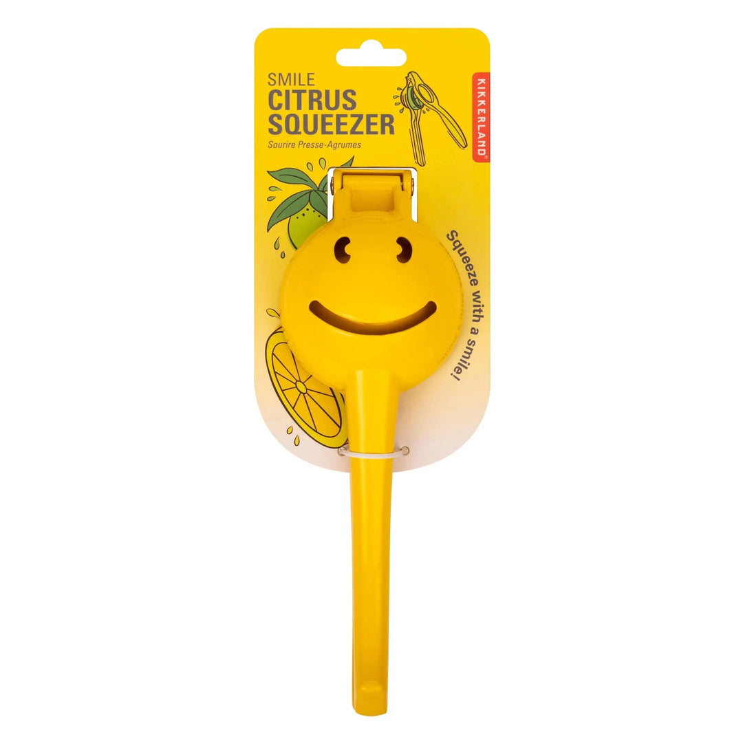 Kikkerland Gifts Smile Citrus Squeezer