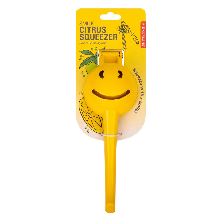 Kikkerland Gifts Smile Citrus Squeezer