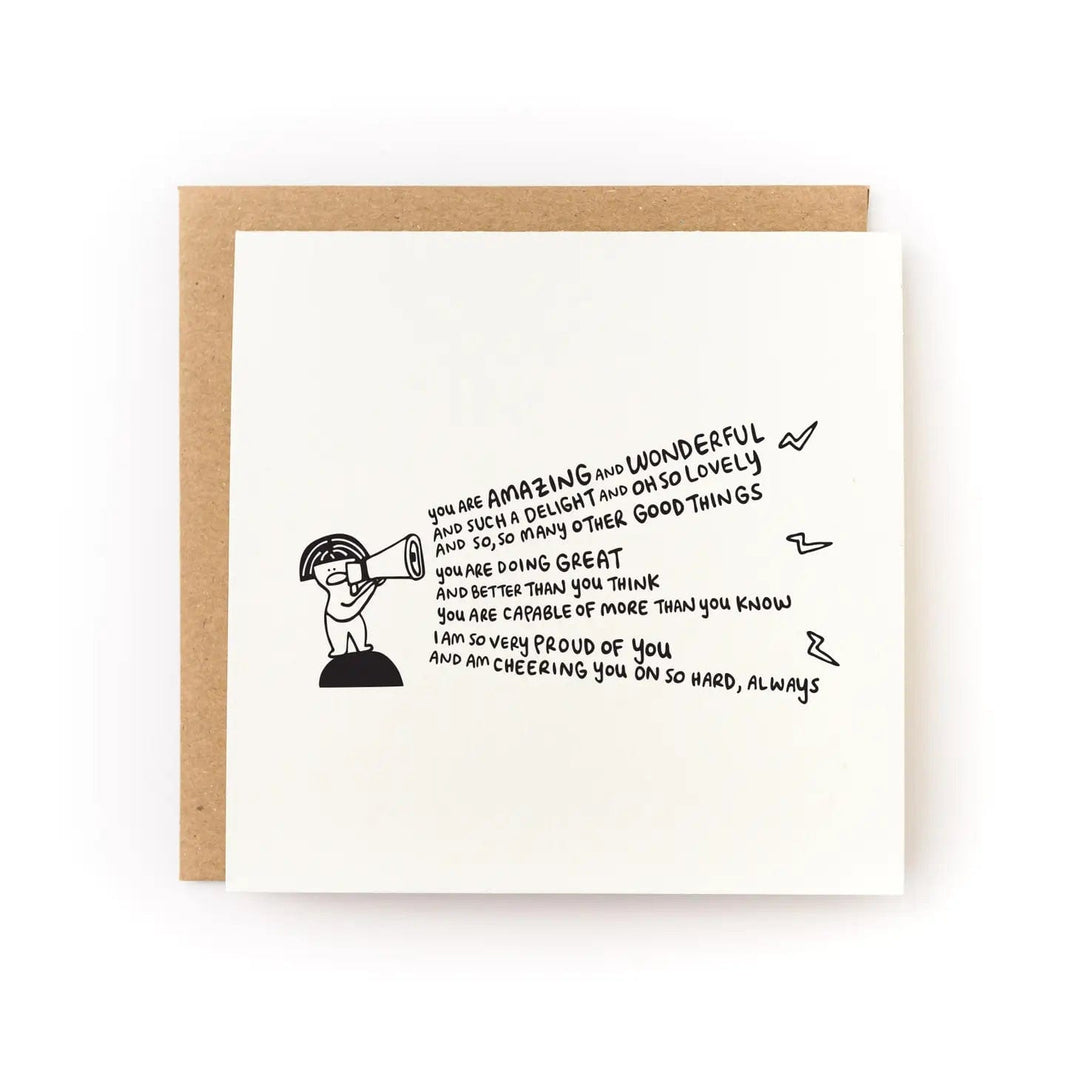 Kwohtations Cards Card Cheering You On Encouragement Card