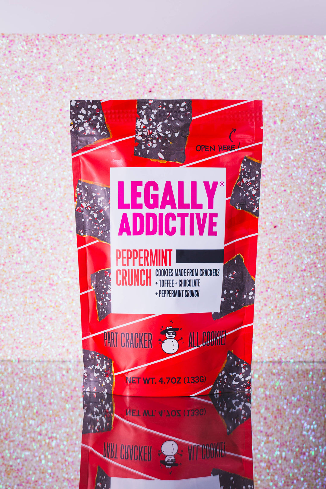 Legally Addictive Foods Treats Peppermint Crunch - Holiday Cookie
