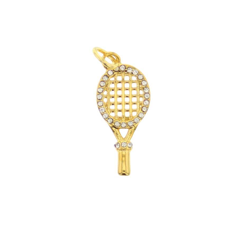 Lotus Jewelry Studio Fashion Racket Charm