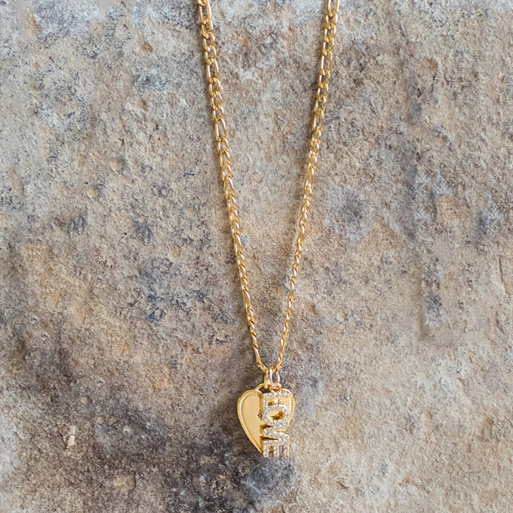 Lotus Jewelry Studio Necklaces Figaro Charm Chain