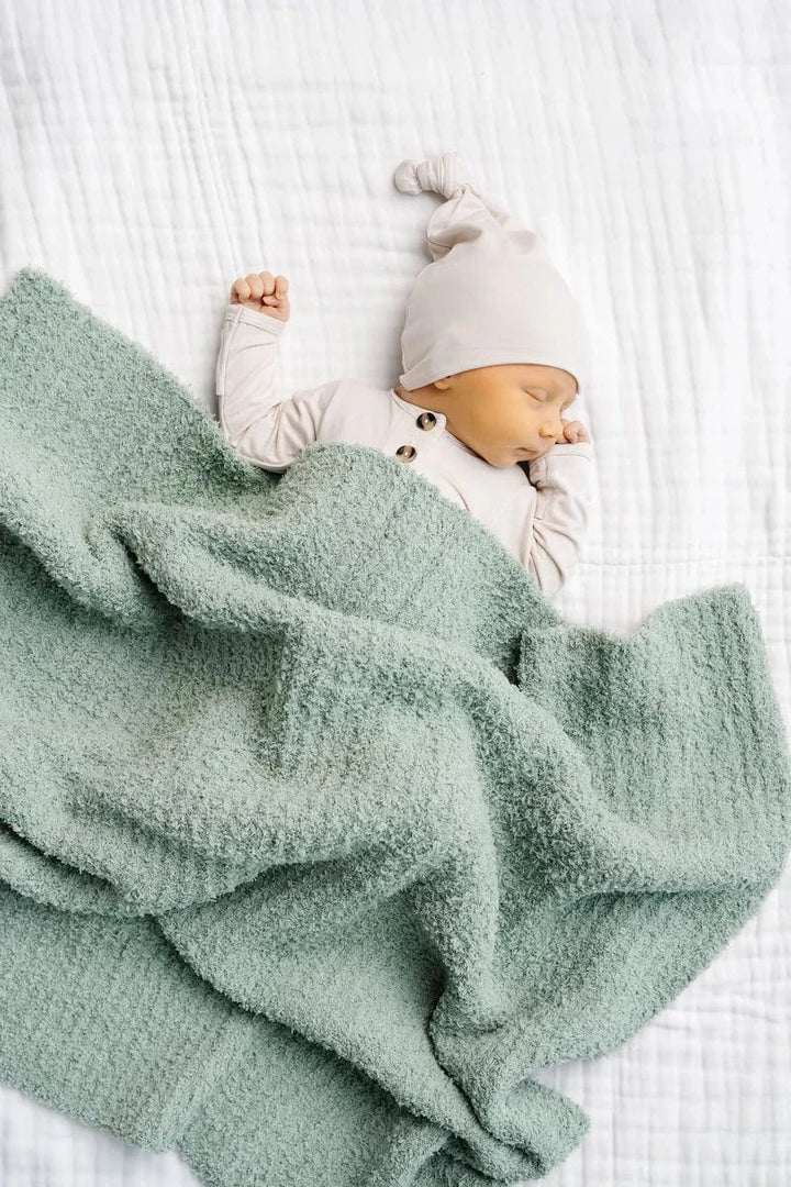 Lou Lou & Company Baby Chenille Blanket - Sage