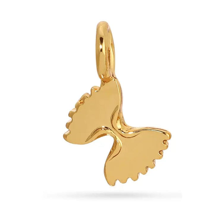 Lucky Feather Charm Gold Charm Garden - Bowtie Pasta