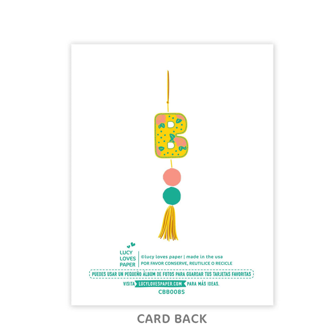 Lucy Loves Paper Cards Bienvenido Bebé | New Baby Card in Spanish