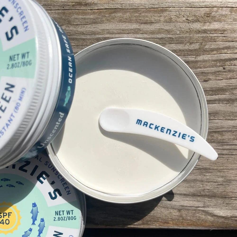 MacKenzie's Fisherman Gifts SPF 40 Ocean Safe Sunscreen Tin