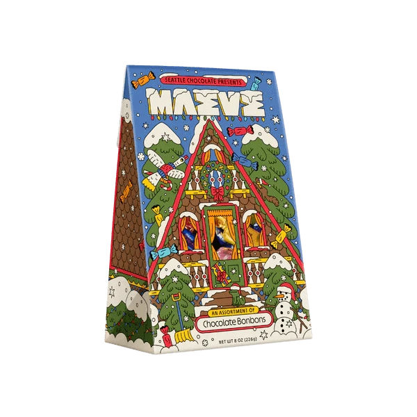 Maeve Holiday Away in an A-Frame Bonbon Box