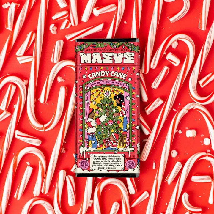Maeve Holiday Candy Cane Truffle Bar