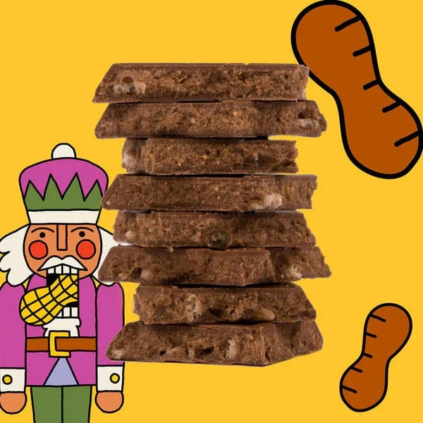 Maeve Holiday Peanut Buddy Crisp Truffle Bar