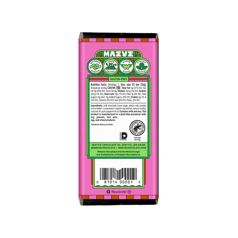 Maeve Treats Magical Mint Truffle Bar