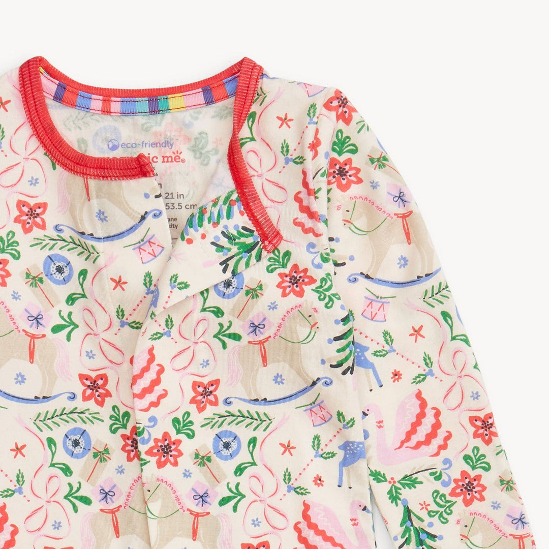 Magnetic Me Baby Sugar Plum Dreams Modal Footie