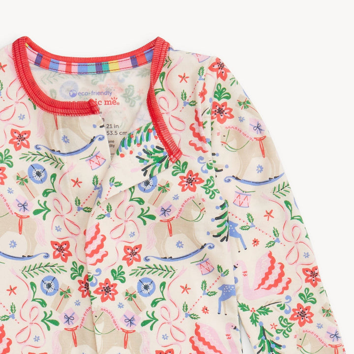 Magnetic Me Baby Sugar Plum Dreams Modal Footie