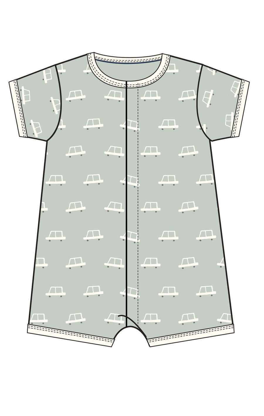 Magnetic Me Jumpsuits & Rompers Beep Beep Time For Sleep Shirt Sleeve Romper