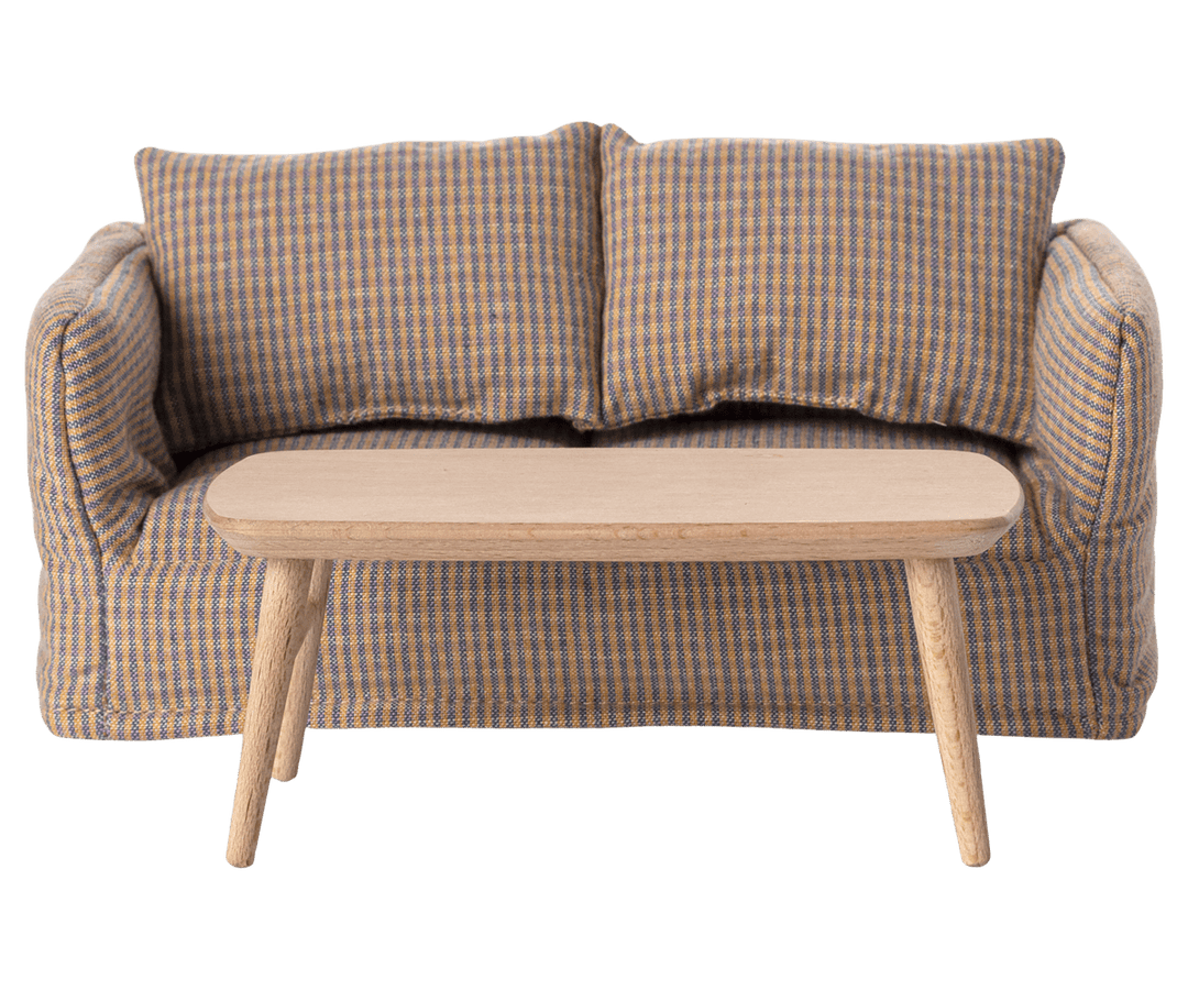 Maileg Baby Coffee table, Mouse - Nature | Maileg