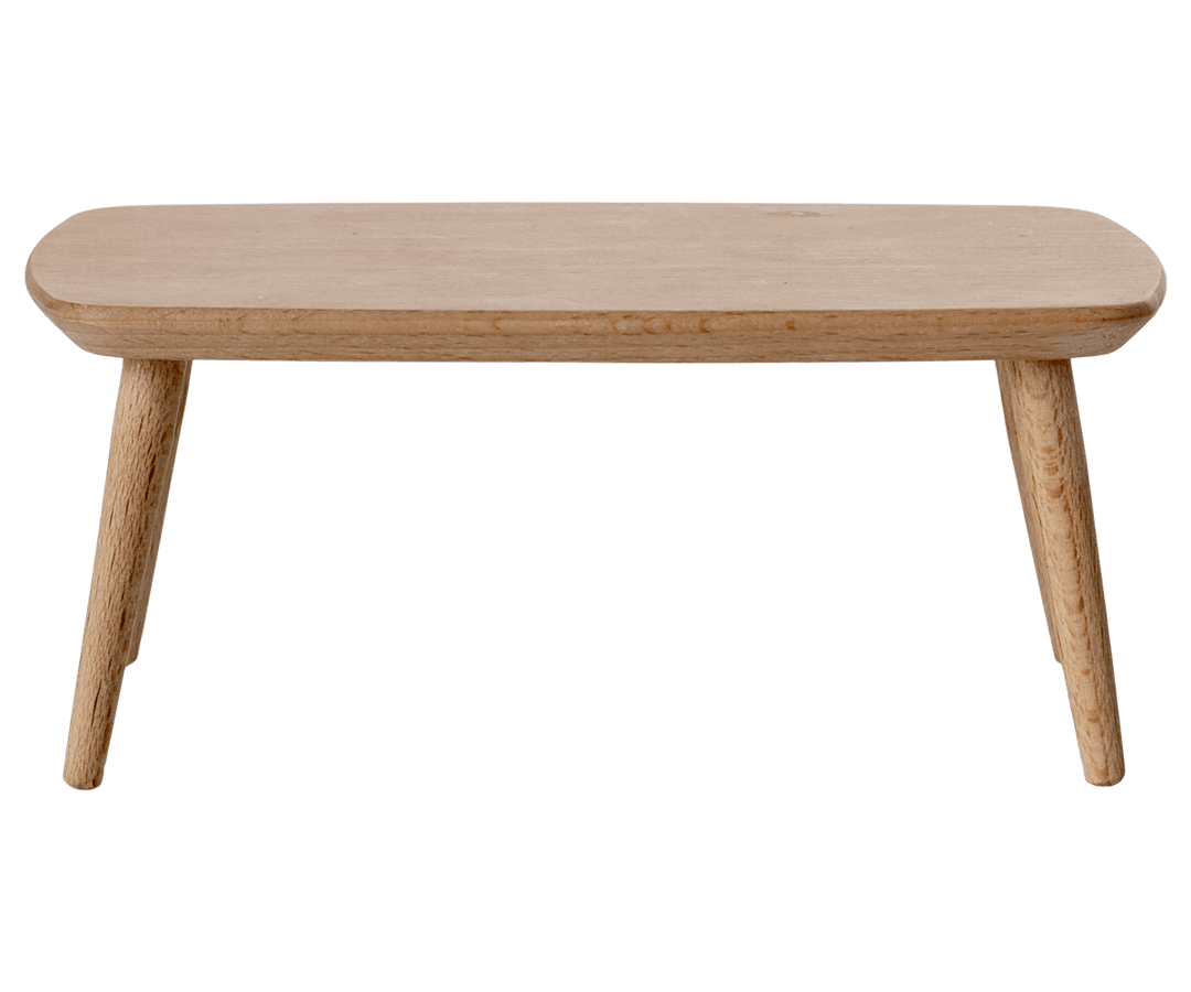 Maileg Baby Coffee table, Mouse - Nature | Maileg