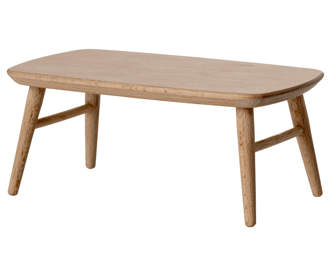 Maileg Baby Coffee table, Mouse - Nature | Maileg