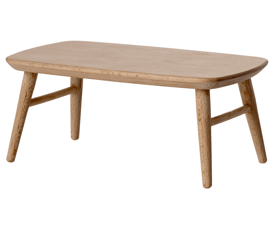 Maileg Baby Coffee table, Mouse - Nature | Maileg