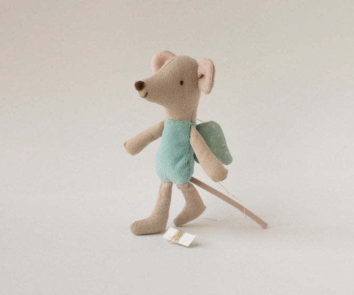 Maileg Baby Fairy mouse, Little - Mint | Maileg