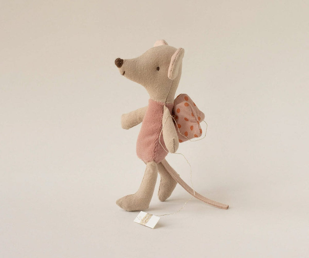 Maileg Dollhouse Fairy mouse, Little - Rose | Maileg