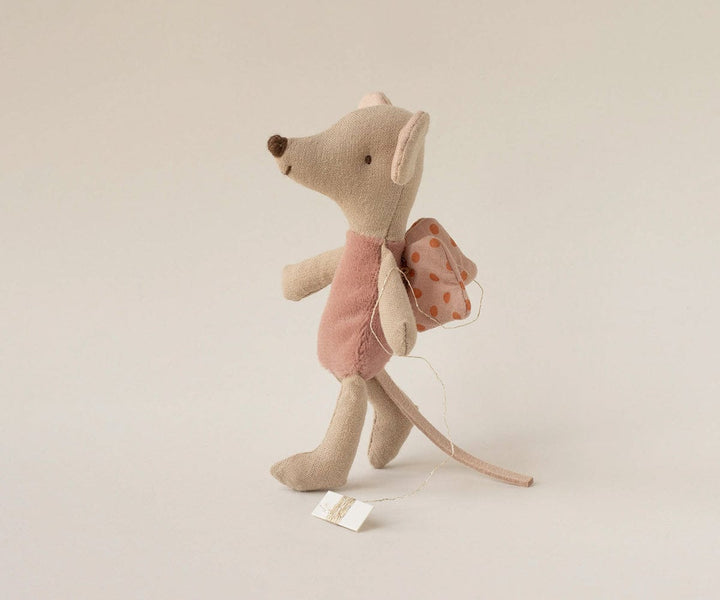 Maileg Dollhouse Fairy mouse, Little - Rose | Maileg