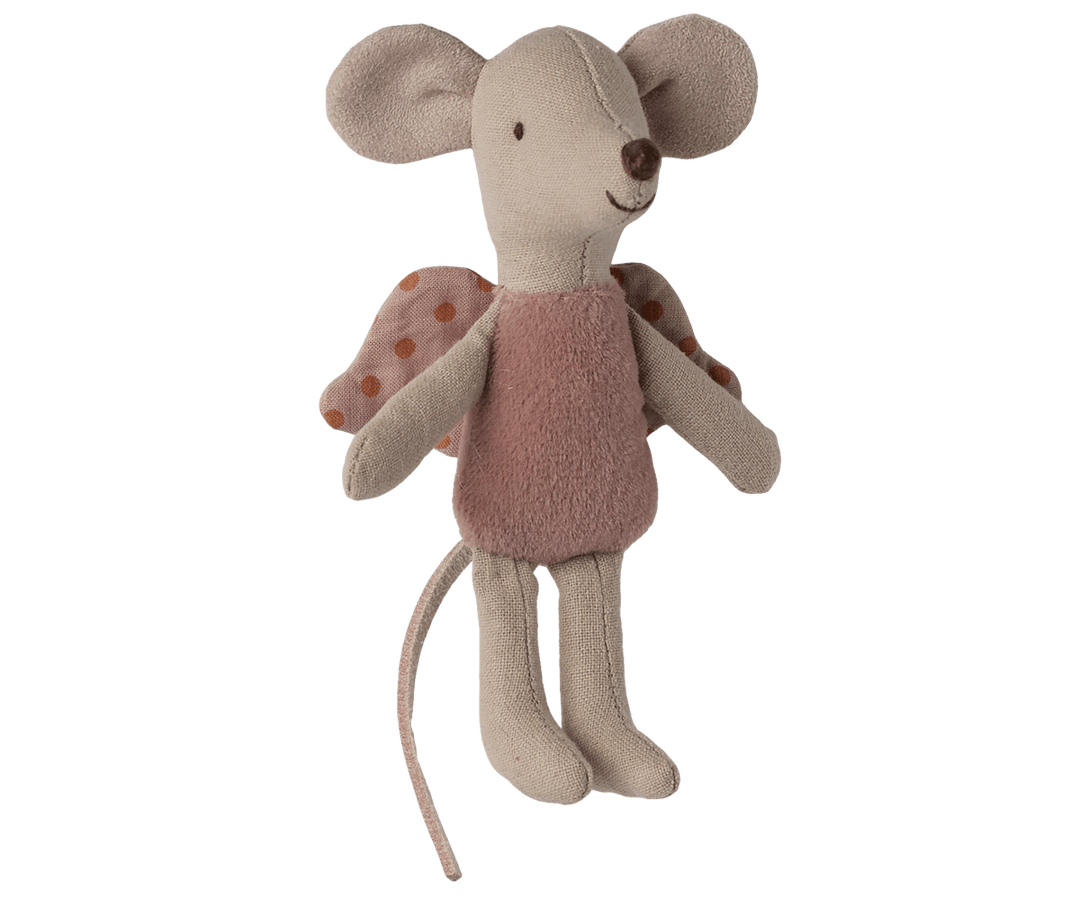 Maileg Dollhouse Fairy mouse, Little - Rose | Maileg