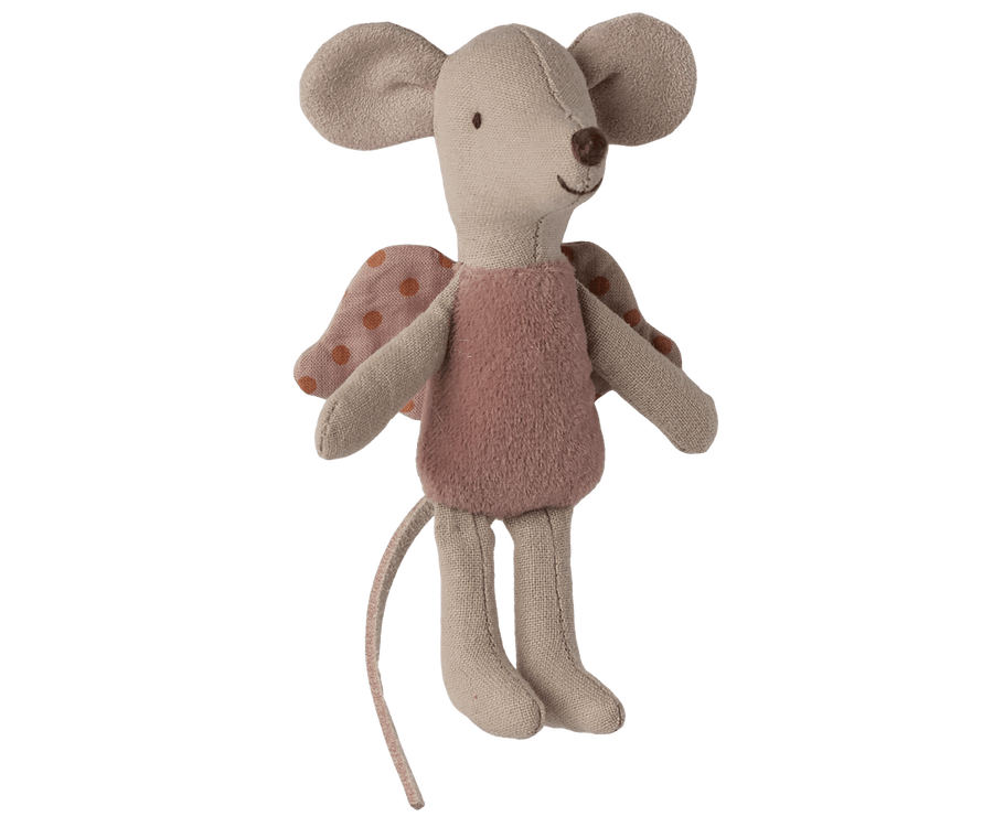 Maileg Dollhouse Fairy mouse, Little - Rose | Maileg